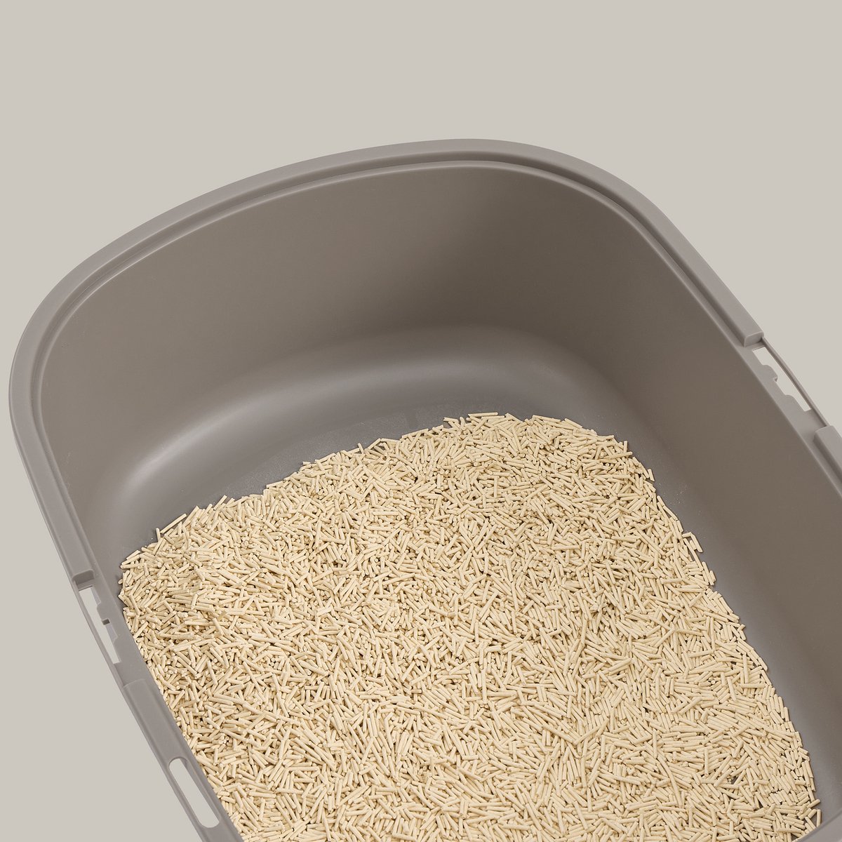 Miniatuur van productfoto 2 van Feandrea - Kattenbak - Met Deksel - Inclusief Schep en Borstel - Voor Katten tot 15 kg
