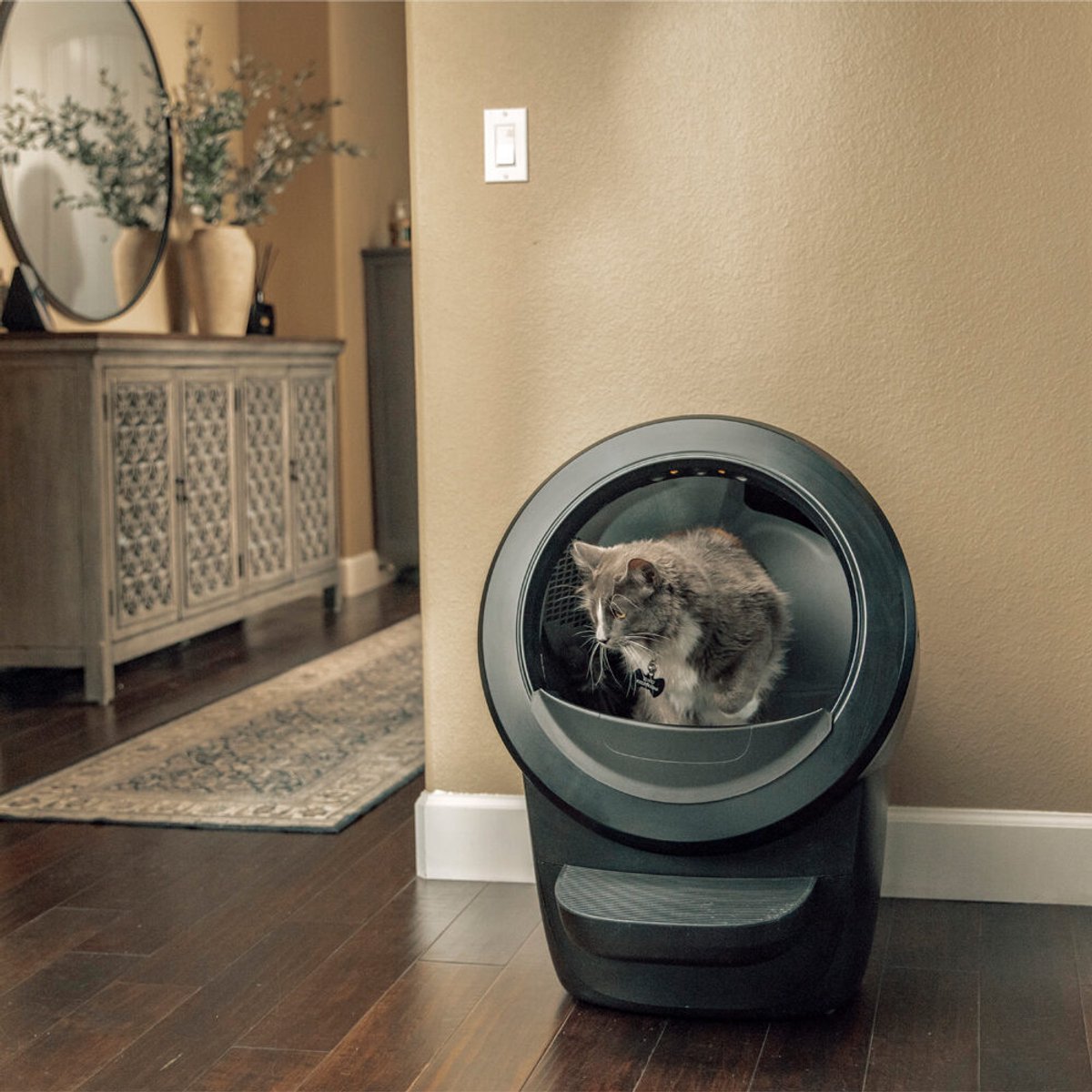 Miniatuur van productfoto 7 van Litter-Robot 4 - Automatische Kattenbak - Zelfreinigend - Zwart - met App