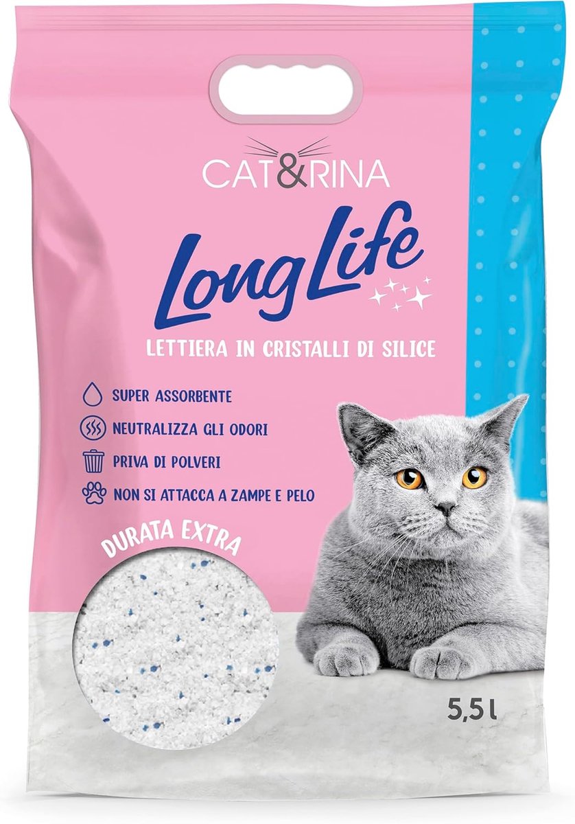 Miniatuur van productfoto 4 van SnelShoppen - Kattenbakvulling met Steentjes, Talcum Geur, Hypoallergeen en Bacteriostatisch, Absorberend, 5L