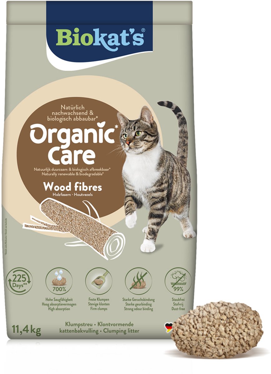 Miniatuur van productfoto 10 van Biokat’s Organic Care Wood Fibres