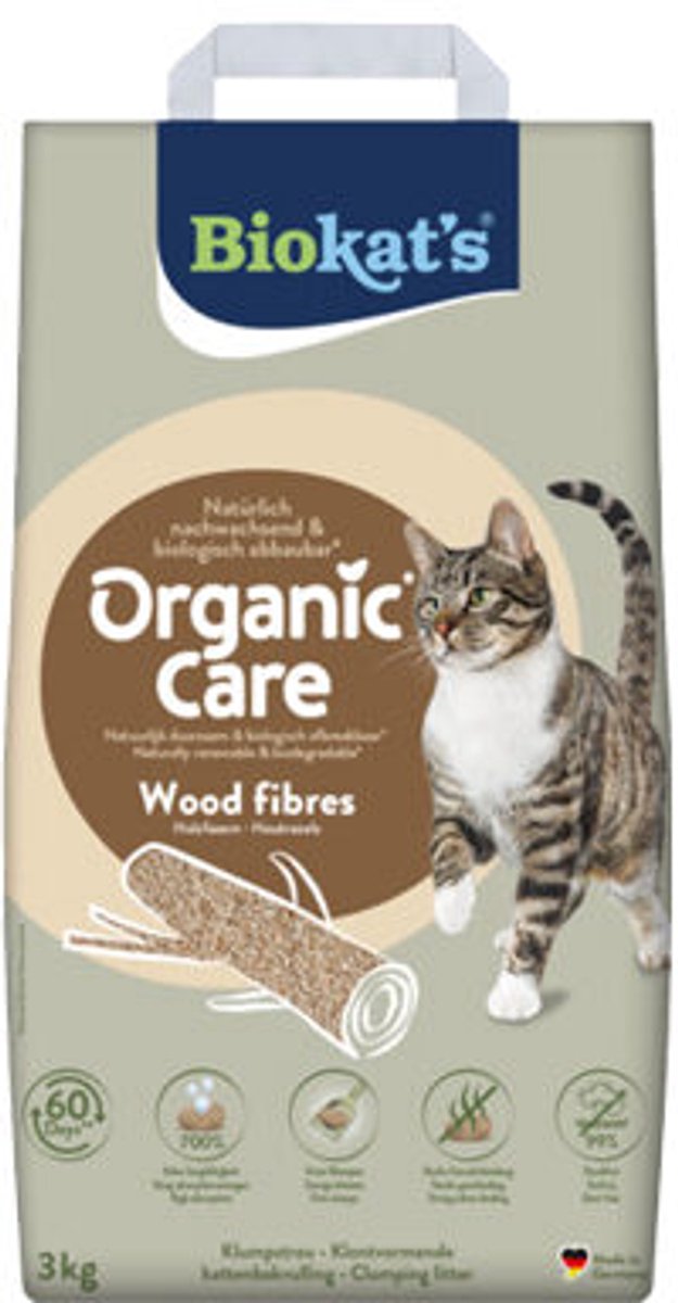 Miniatuur van productfoto 7 van Biokat’s Organic Care Wood Fibres