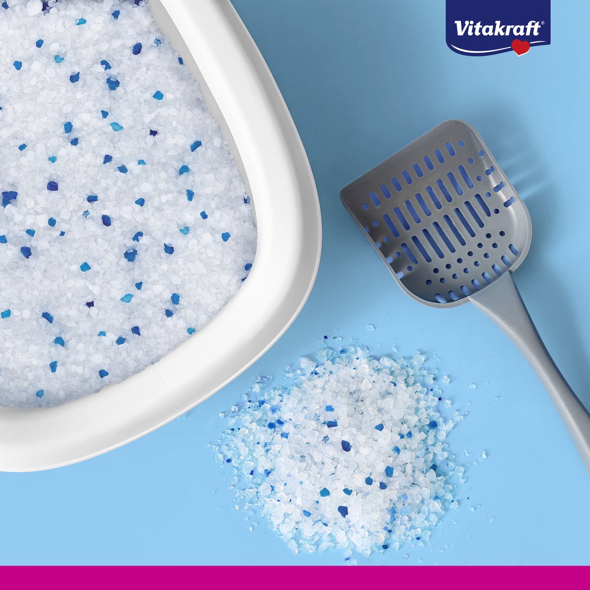 Miniatuur van productfoto 2 van Vitakraft Magic Clean kattenbakvulling - 5 L - 6 stuks