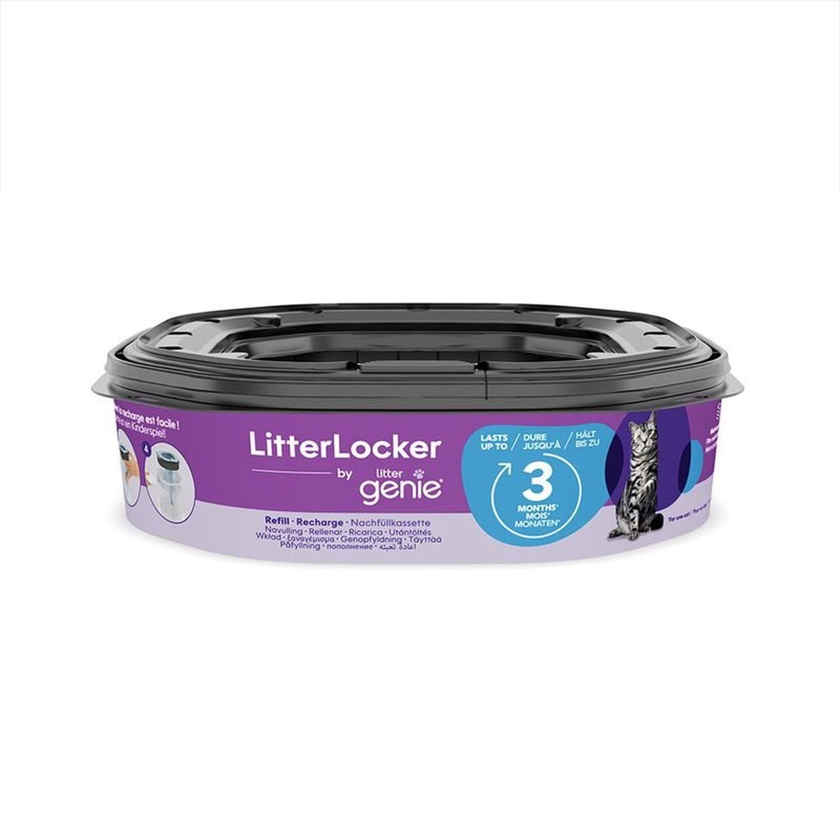 Miniatuur van productfoto 5 van LITTER GENIE LitterLocker Navulling - Vierkante Refills - Geurbestrijding - 6 stuks