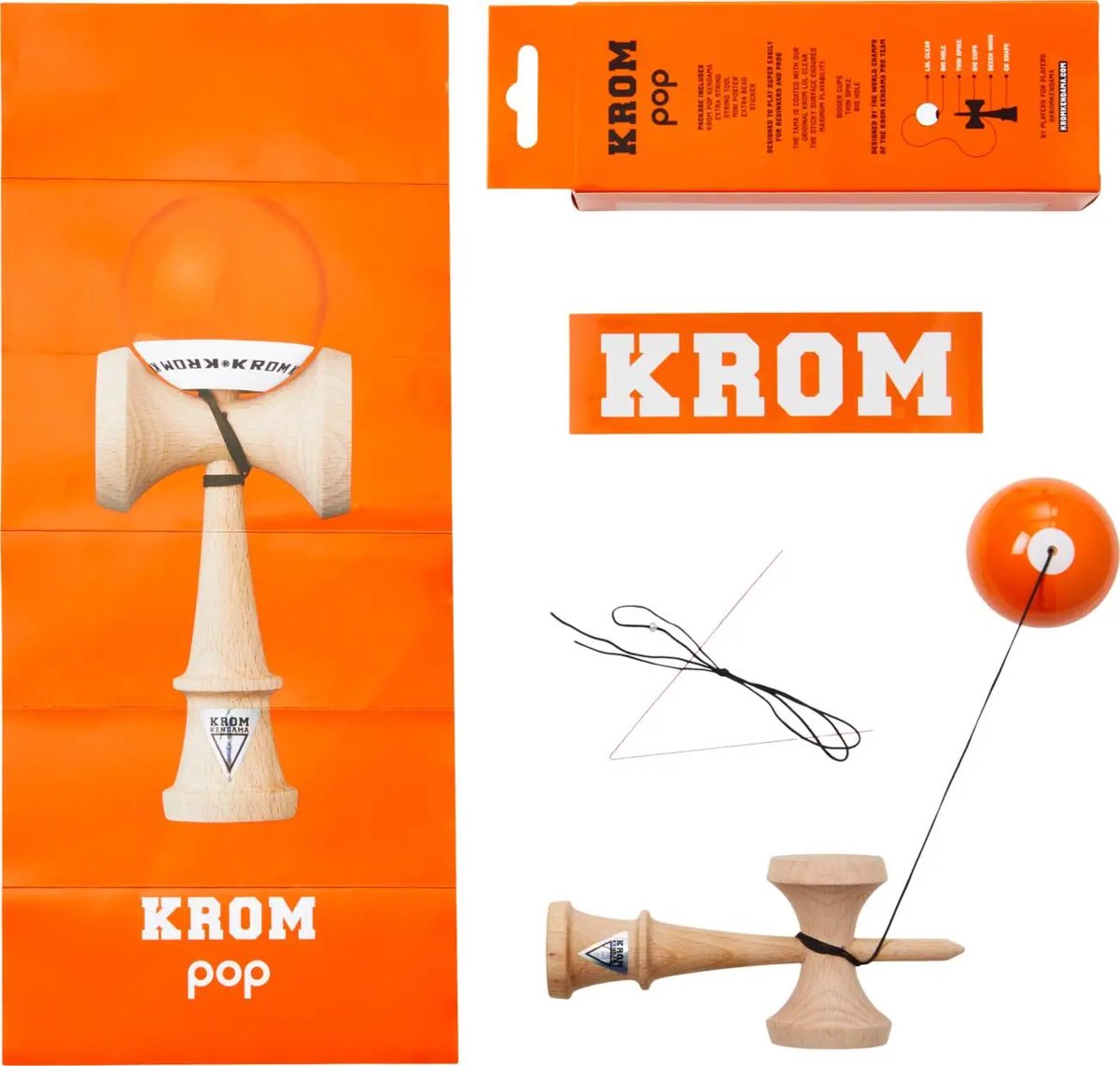 Miniatuur van productfoto 4 van KROM KENDAMA PL-ORA vaardigheids-/actief spel & speelgoed