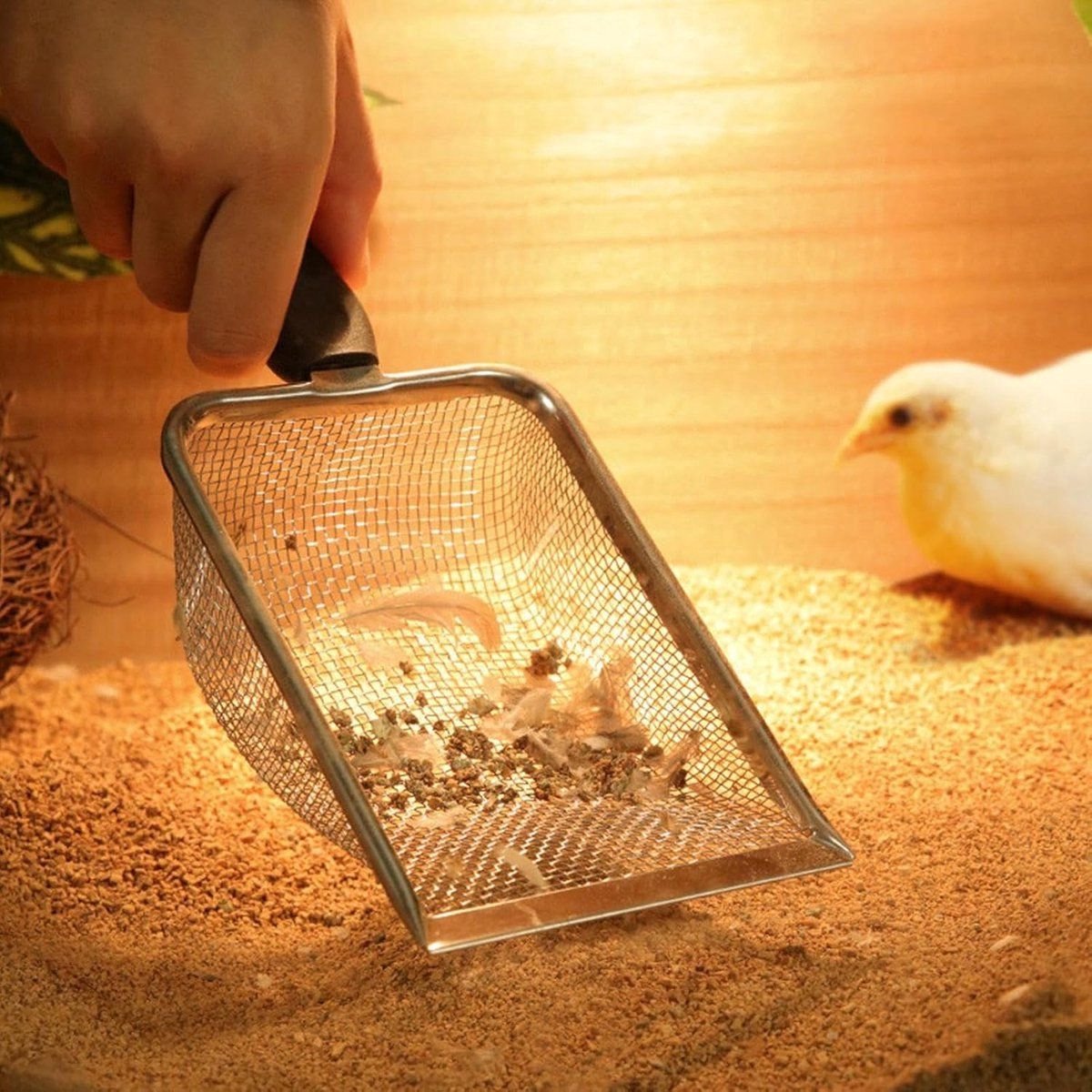 Miniatuur van productfoto 4 van Kattenbakschepje - Poepschepje - Ergonomisch - RVS