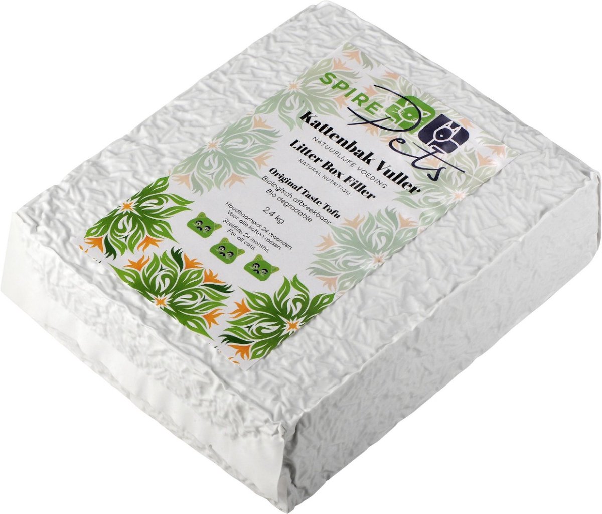 Miniatuur van productfoto 2 van Tofu kattenbakvulling milieuvriendelijk en biologisch afbreekbaar - veilig & geur verdrijvend - 6 liter - 2.4 kg