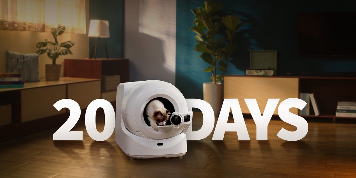 Miniatuur van productfoto 9 van Petkit - Purobot Ultra - Automatische Kattenbak - Met camera - Revolutionaire 360° - Gedragsmonitoring - Diergezondheid