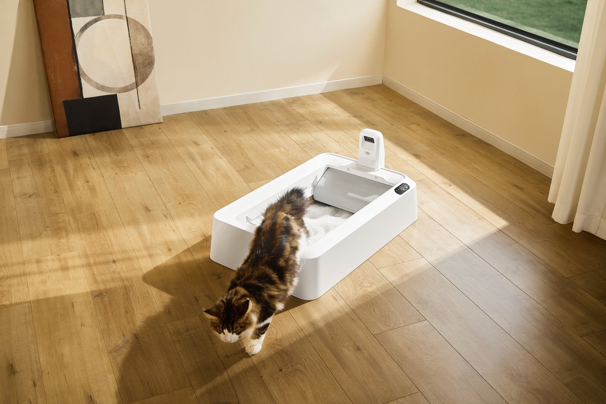 Miniatuur van productfoto 10 van Petkit - Purobot Crystal Duo met camera - Automatische kattenbak - AI camera - Dierengezondheid