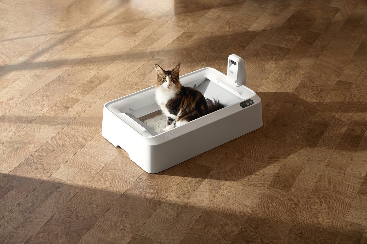 Miniatuur van productfoto 11 van Petkit - Purobot Crystal Duo met camera - Automatische kattenbak - AI camera - Dierengezondheid