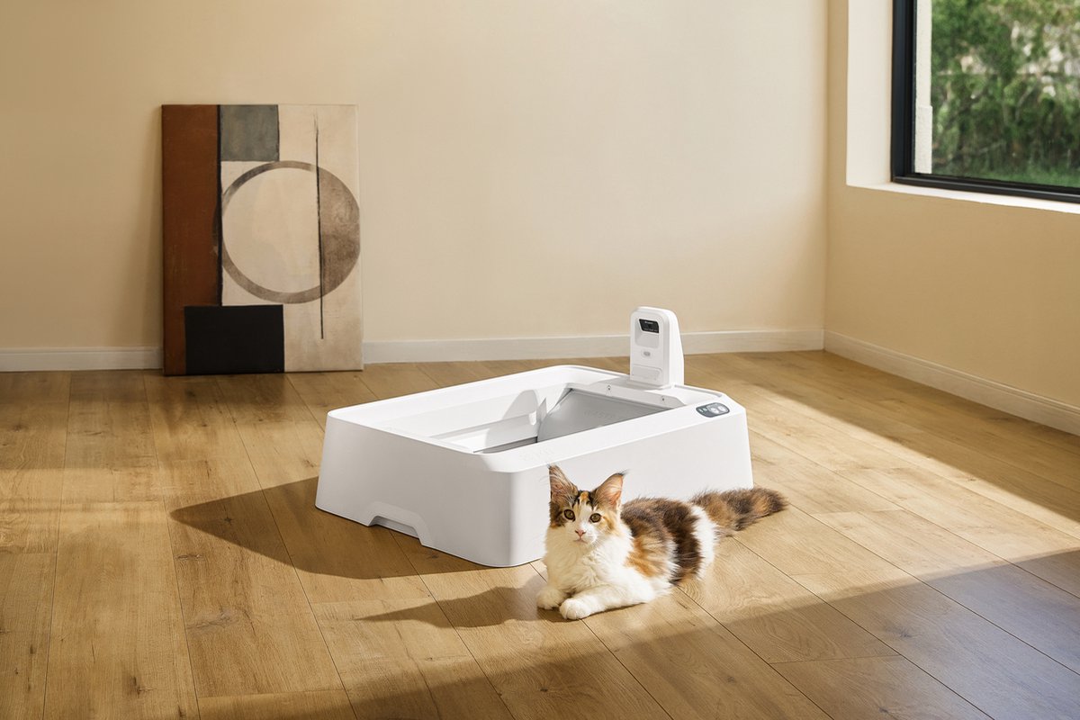 Miniatuur van productfoto 3 van Petkit - Purobot Crystal Duo met camera - Automatische kattenbak - AI camera - Dierengezondheid