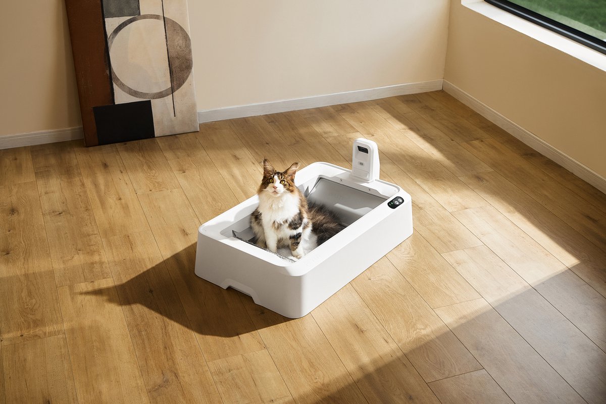 Miniatuur van productfoto 5 van Petkit - Purobot Crystal Duo met camera - Automatische kattenbak - AI camera - Dierengezondheid