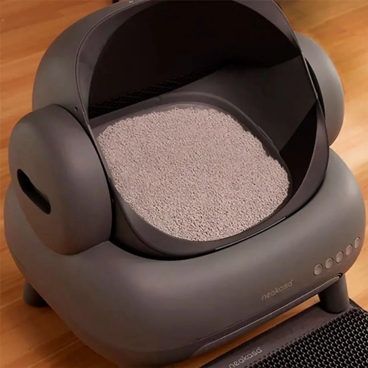 Miniatuur van productfoto 11 van Neakasa M1 Zelfreinigende Kattenbak XXL – Automatische Kattenbak met App – Boven Open – Geurvrij & Hygiënisch – Voor Meerdere Katten – Inclusief Kattenbakmat – Grote Inhoud – Slimme Kattenbak - met App - Grijs