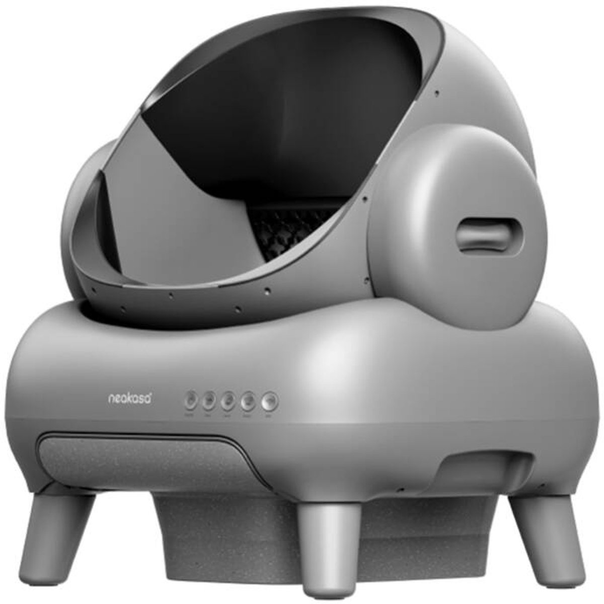 Miniatuur van productfoto 3 van Neakasa M1 Zelfreinigende Kattenbak XXL – Automatische Kattenbak met App – Boven Open – Geurvrij & Hygiënisch – Voor Meerdere Katten – Inclusief Kattenbakmat – Grote Inhoud – Slimme Kattenbak - met App - Grijs