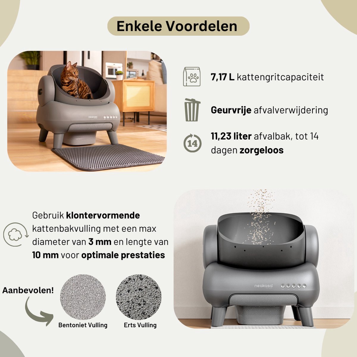 Miniatuur van productfoto 2 van Neakasa M1 Plus
