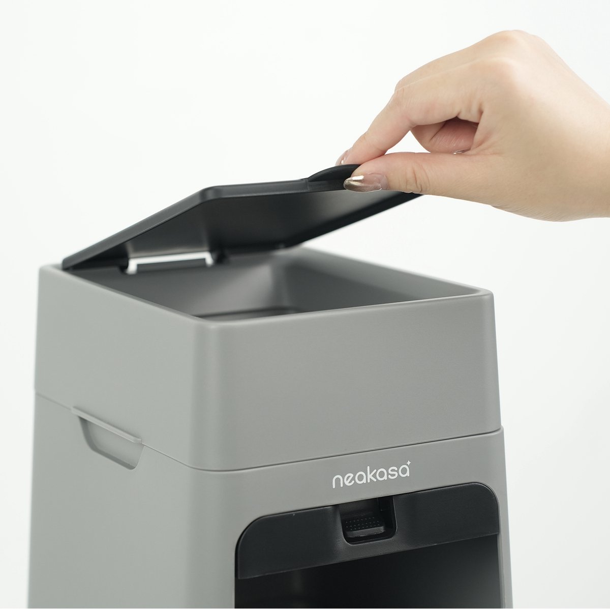Miniatuur van productfoto 8 van Neakasa PooGuard Afvalbak - 9,2 Liter - Geurwerende Afvalemmer voor Huisdierafval en Luiers - Grijs