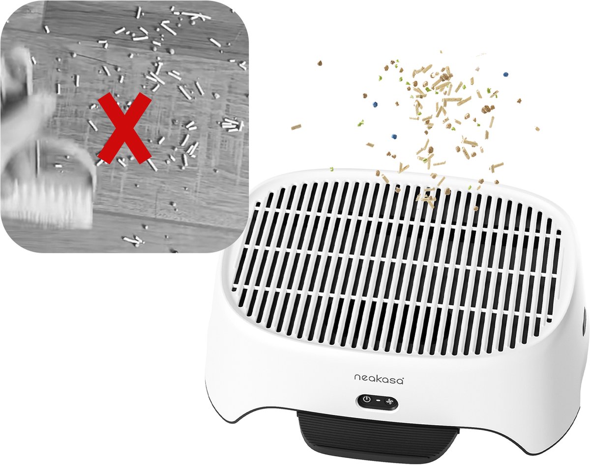 Miniatuur van productfoto 10 van Neakasa AirStep Opstapkruk met Luchtreiniger - Kattenbak Step met Geurfilter en Gritopvang - Grijs