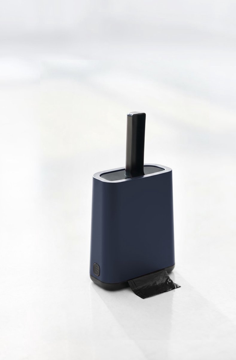 Miniatuur van productfoto 4 van Rotho kattenbakschep en houder biala midnight blue