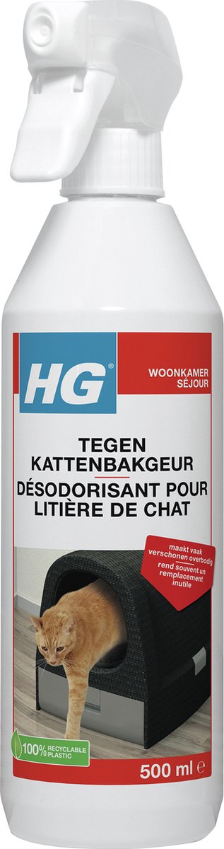 Miniatuur van productfoto 3 van HG tegen kattenbakgeur 500ml