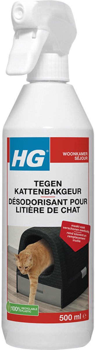 Miniatuur van productfoto 2 van HG tegen kattenbakgeur 500ml