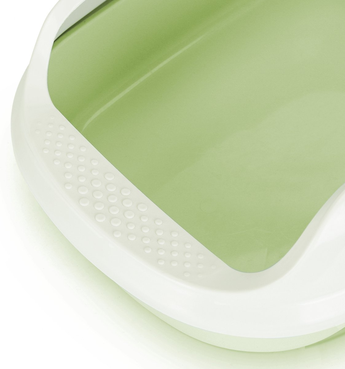 Miniatuur van productfoto 5 van Nobleza Kleine kattenbak met schepje - Maat S - Open kattenbak voor kitten - Groen