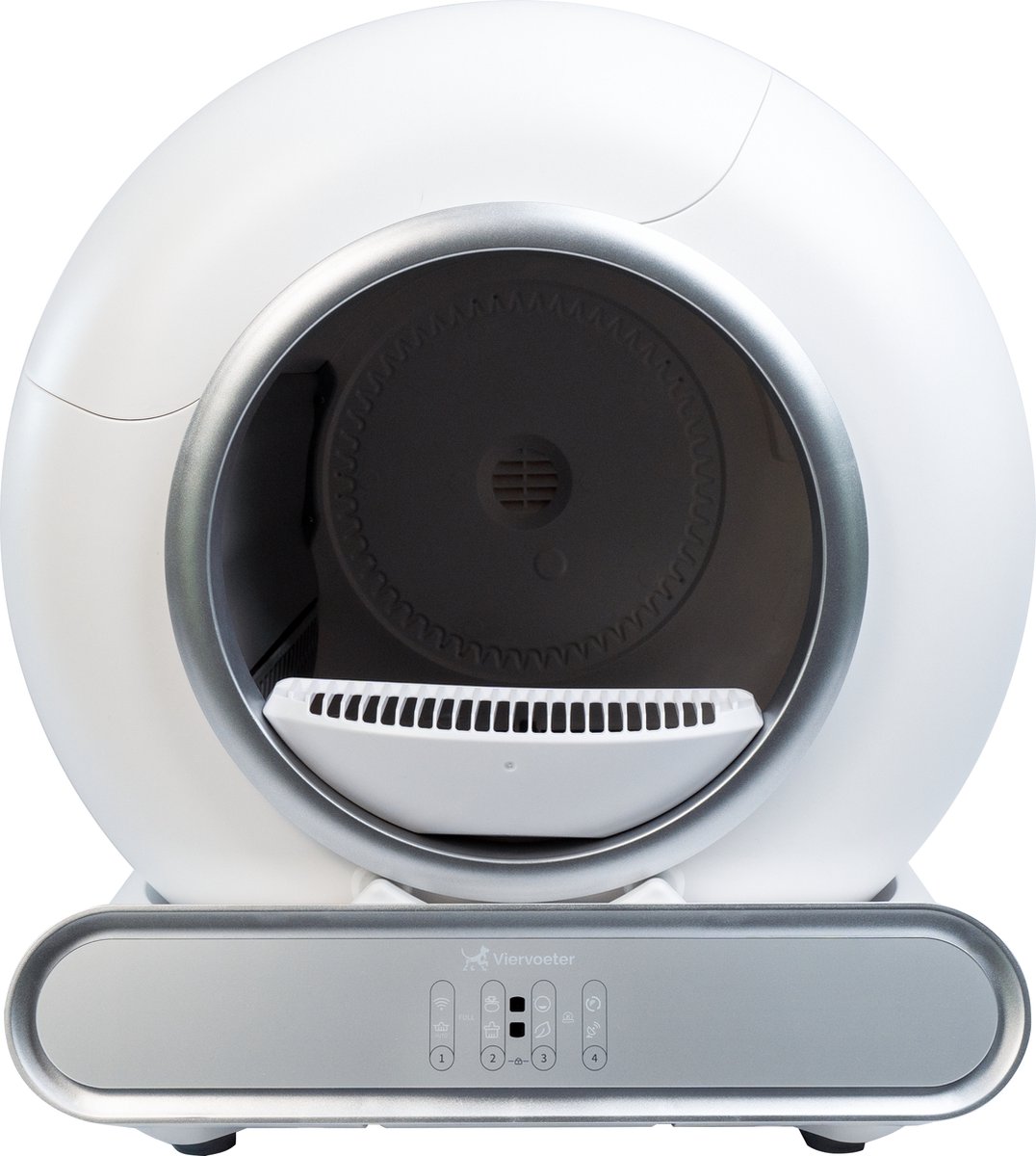 Miniatuur van productfoto 10 van Viervoeter Fresh 2 - Automatische Zelfreinigende Kattenbak – Bedienen via App – 65L - incl matje en 3 rollen opvangzakjes