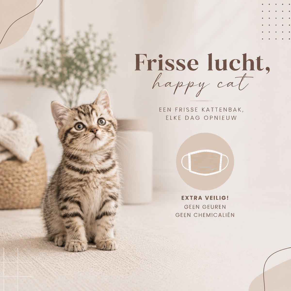 Miniatuur van productfoto 6 van HSNL® Kattenbak Geurverdrijver - Kattenbak Geurverwijderaar - Katten Geurverwijderaar - Oplaadbaar - Extra Stil <20DB