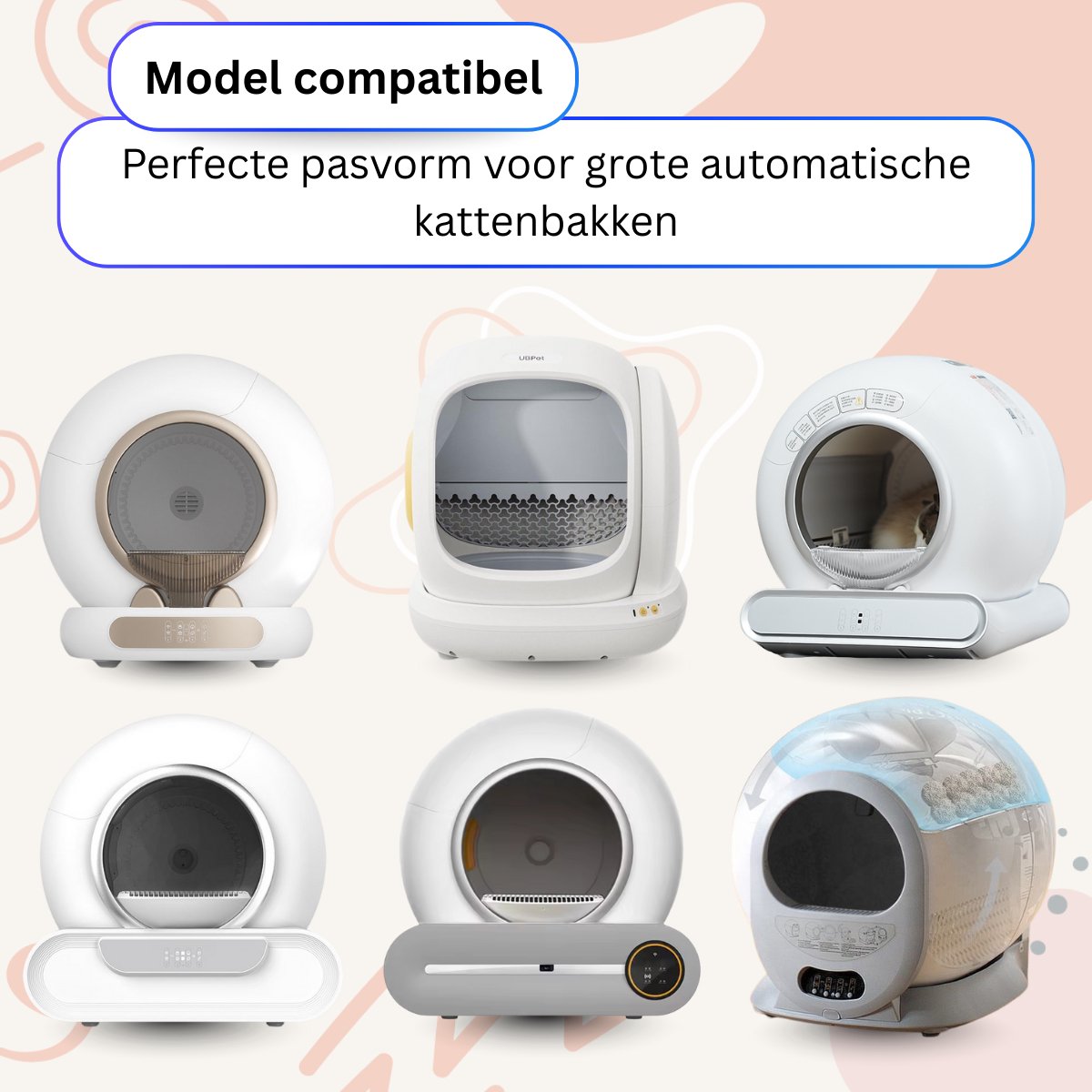 Miniatuur van productfoto 8 van JustValue Kattenbakzakken Uitsluitend Voor Automatische Kattenbakken - 10 rollen - 150 Zakken - 15 Stuks Per Rol - Geschikt voor 65L Kattenbakken