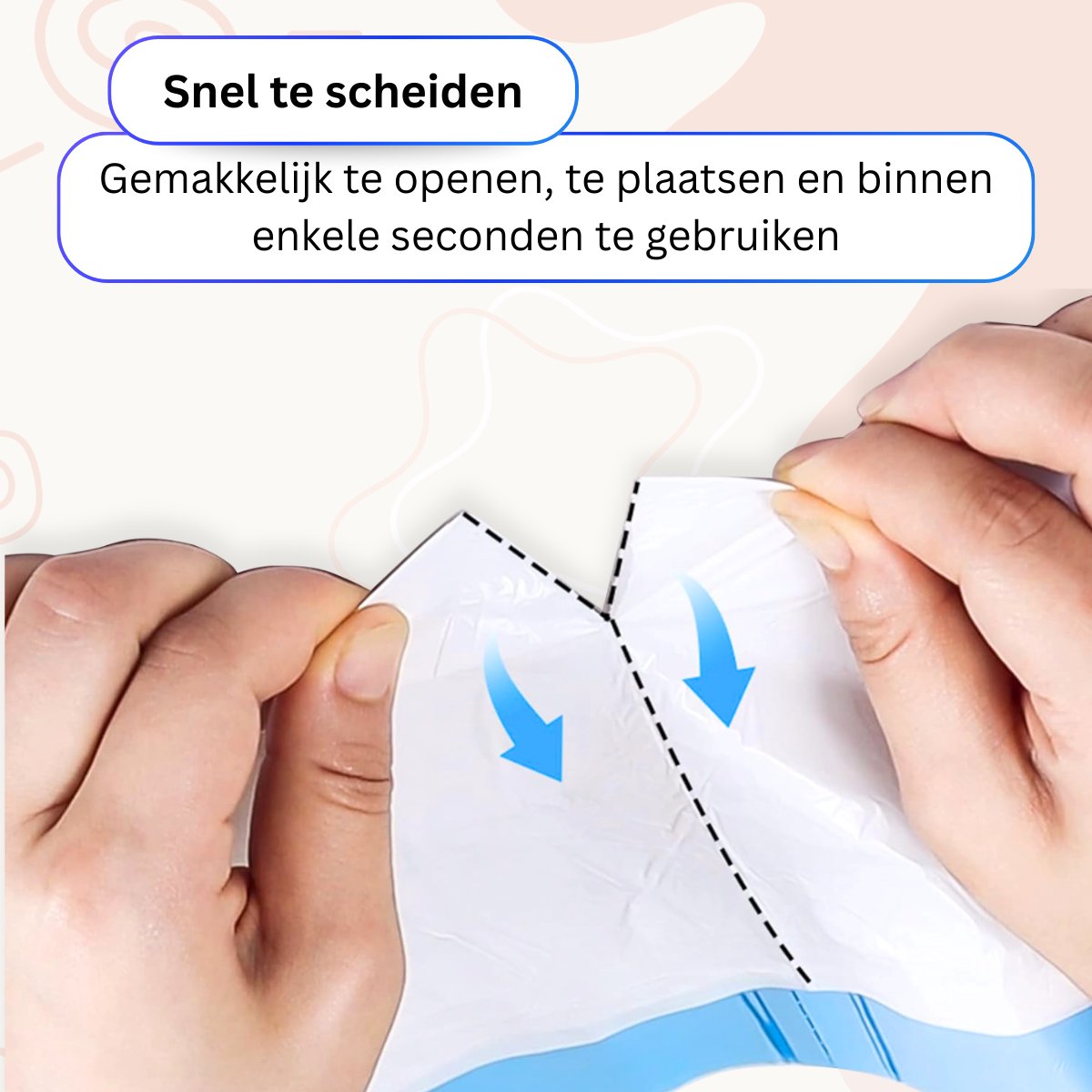 Miniatuur van productfoto 9 van JustValue Kattenbakzakken Uitsluitend Voor Automatische Kattenbakken - 10 rollen - 150 Zakken - 15 Stuks Per Rol - Geschikt voor 65L Kattenbakken