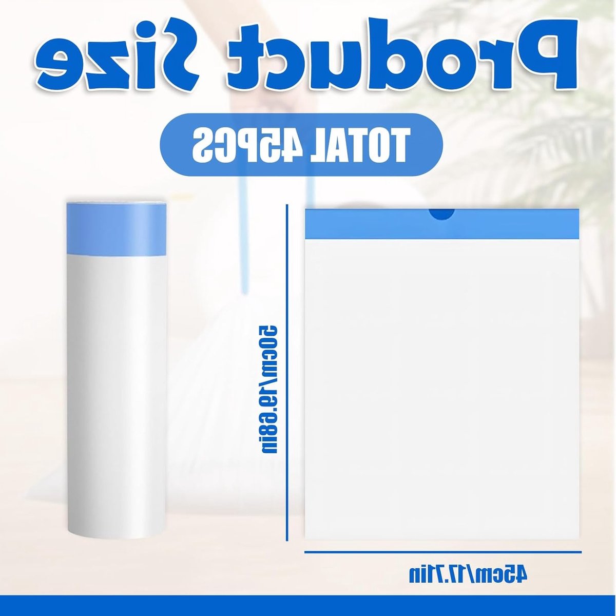 Miniatuur van productfoto 5 van Zelfreinigende kattenbakzakken - 45 stuks - 45 x 50 cm - Dikke zakken met trekkoord - Geschikt voor open en slimme kattenbakken - Eenvoudig schoonmaken en onderhoud thuis