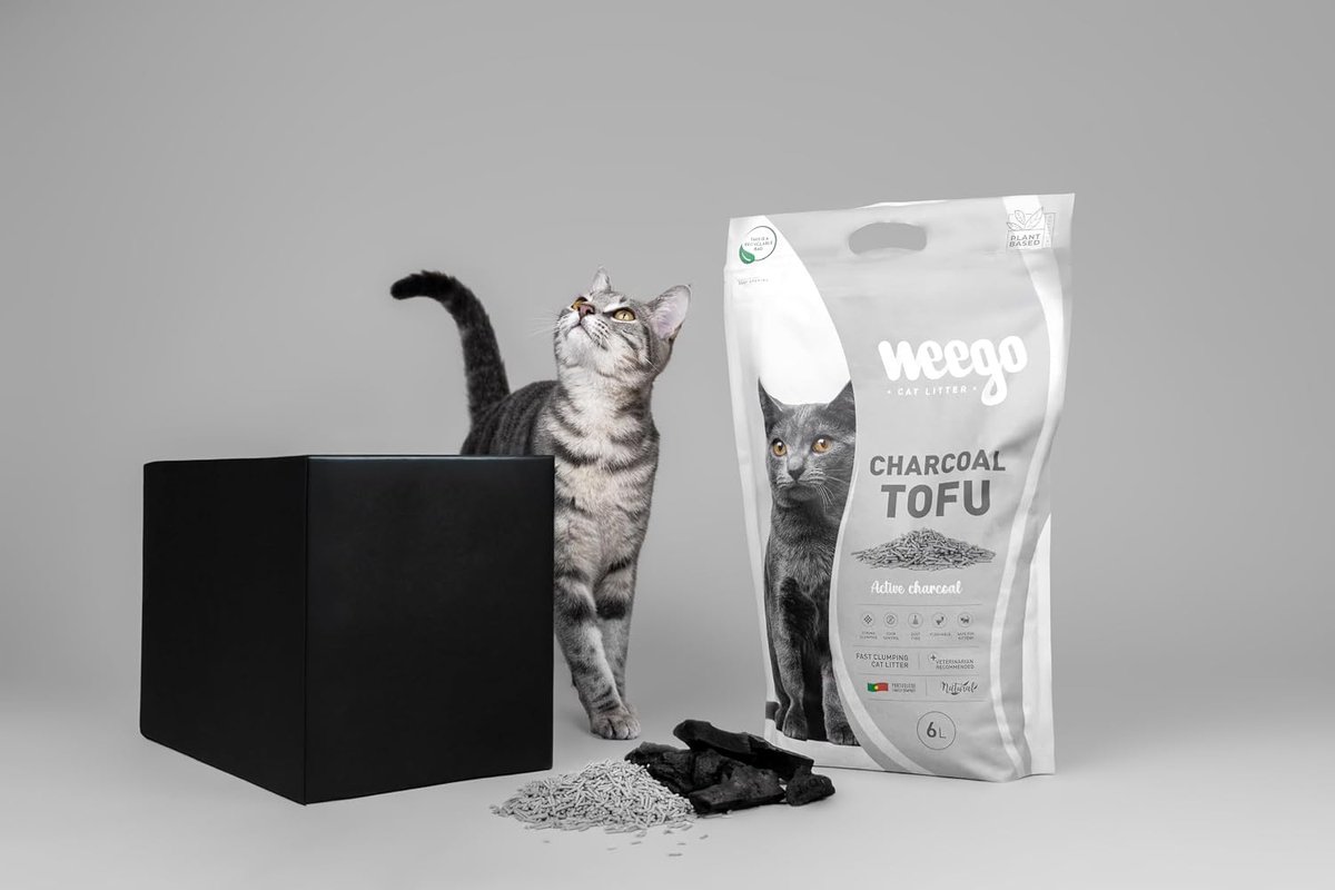 Miniatuur van productfoto 2 van Kattenbakvulling Tofu - Milieuvriendelijke Korrels - Geurcontrole Katten - Hoge Absorptie - 6 Liter - Niet van toepassing