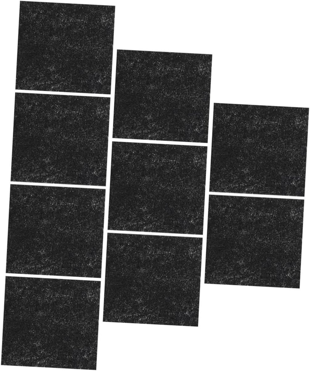 Miniatuur van productfoto 8 van Kattenbakmatten - Kattenbak Absorber - Geur Neutraliseren - Actieve Koolstof - 9 Stuks - Zwart