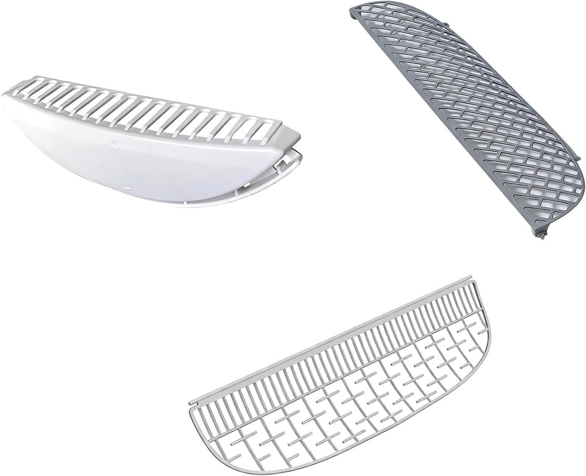 Miniatuur van productfoto 4 van Kattenbak Stap Pad - Vervangend Onderdeel - Gemakkelijk Instappen - Anti-slip Ontwerp - ABS Materiaal - Zwart