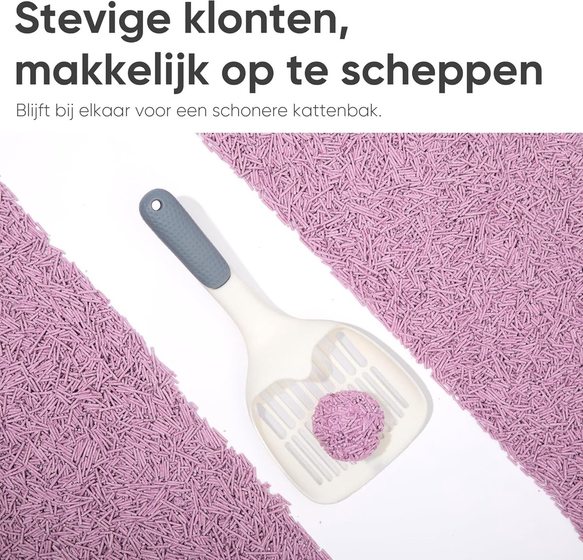Miniatuur van productfoto 6 van Kattenbakvulling Tofu - Plantaardige Korrels - Schone Kattenbak - Natuurlijke Geurcontrole - 2.7 kg x 4 - Niet van toepassing
