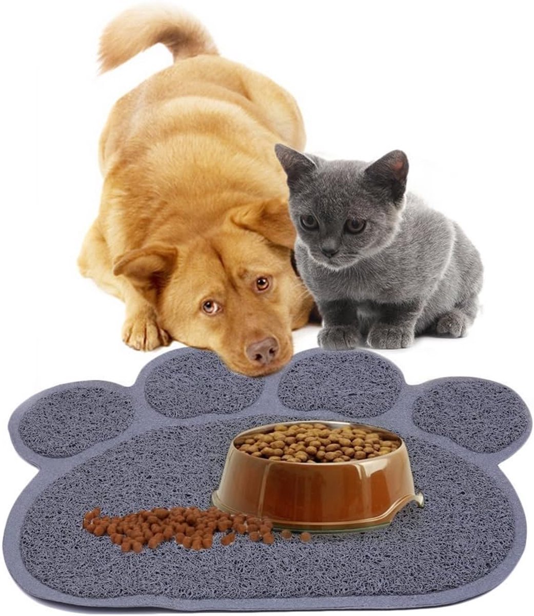Miniatuur van productfoto 11 van Kattenbakmat - Wasbare tapijtmat - Waterdichte PVC antislip kattenmat - Schoonloopmat Kattenbak - Kattenbak Accessoires - Binnenmat voor kittens - Kattenverzorging - Kat Benodigdheden - 40x30cm