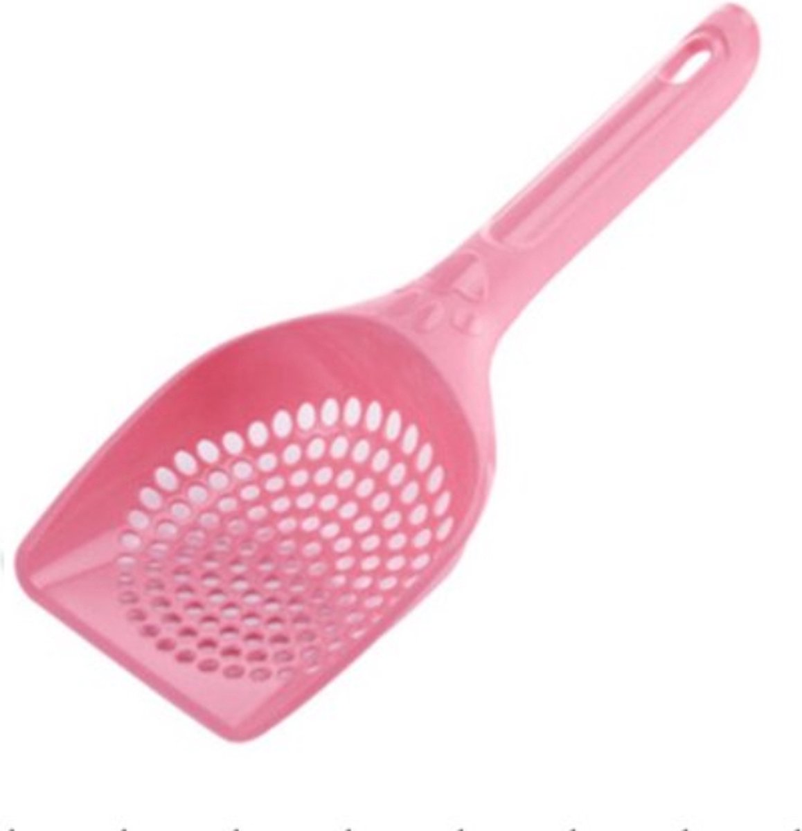 Miniatuur van productfoto 4 van Kattenbak Schepje - Poep Schep - 25cm - Kleine Gaten - Roze